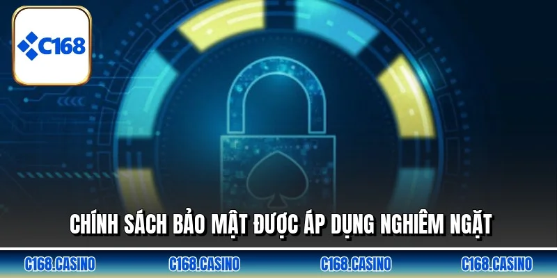 Chính sách bảo mật được áp dụng nghiêm ngặt Chính sách bảo mật được áp dụng nghiêm ngặt