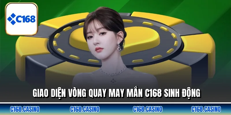 Giao diện vòng quay may mắn C168 sinh động Giao diện vòng quay may mắn C168 sinh động