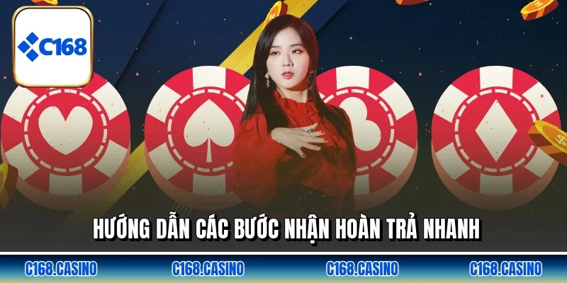 Hướng dẫn các bước nhận hoàn trả nhanh Hướng dẫn các bước nhận hoàn trả nhanh